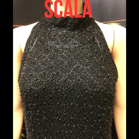Scala Dresses & Skirts - Vintage Scala Art Deco Beaded Gown B9